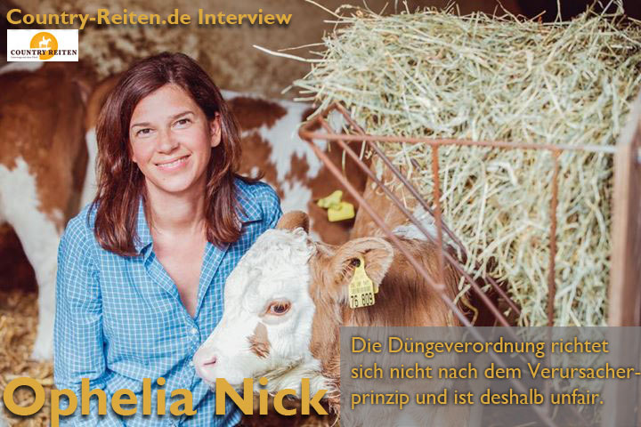 Ophelia Nick: Düngeverordnung, bäuerliche Landwirtschaft und die Nachteile für kleine Pferdehöfe