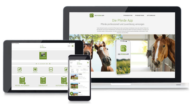 Pferde App soll Betriebsabläufe erleichtern